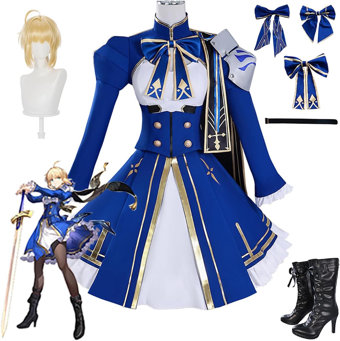 即日発送 崩壊スターレイル FGO Fate コラボ セイバー コスプレ衣装 71+SQm5Z0aL._AC_SL1200_.jpg